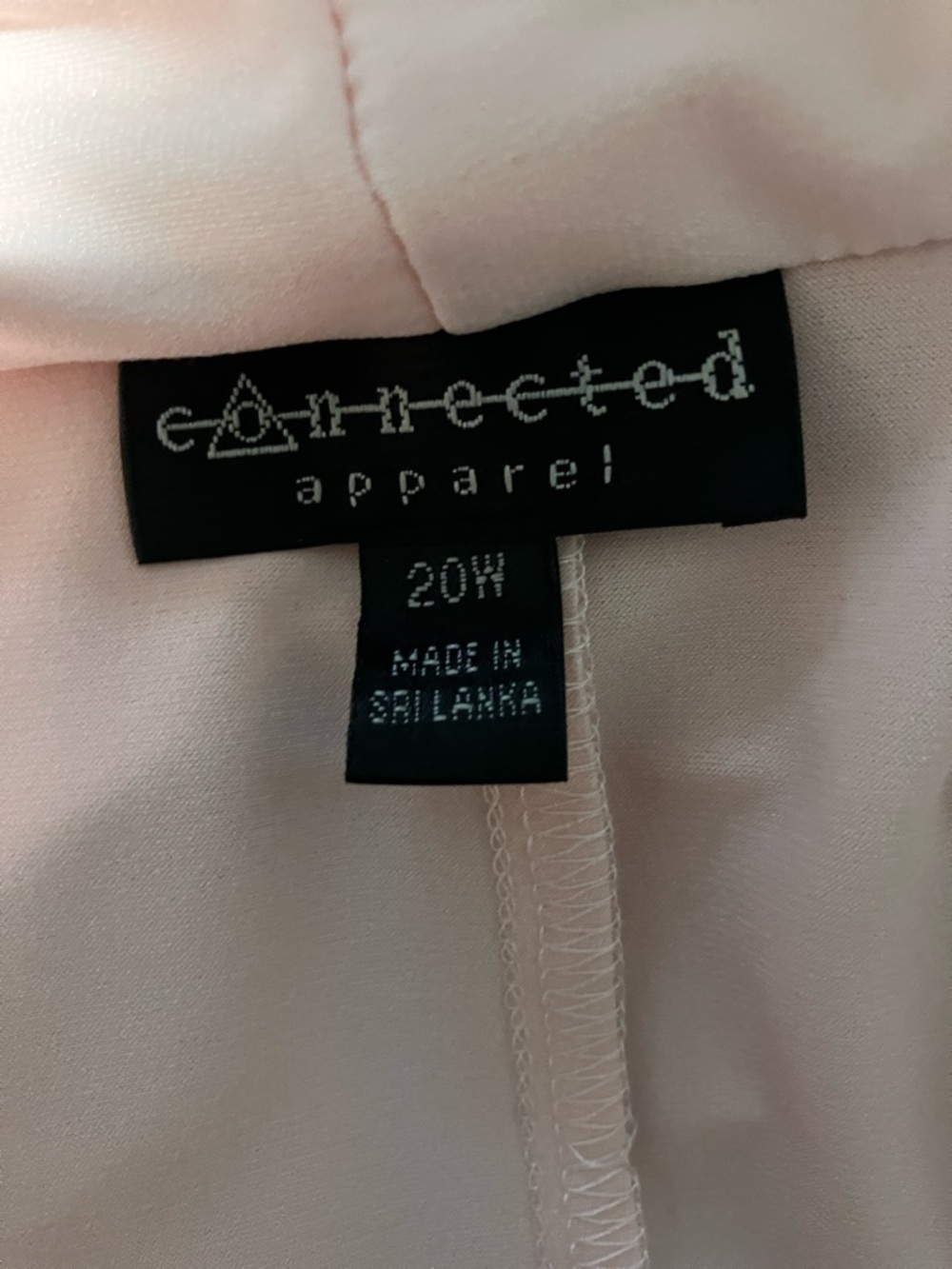 connected apparel Pale Pink Draped Cardigan & dress